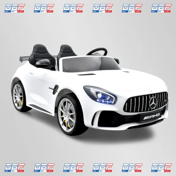 Voiture électrique enfant mercedes amg gtr 2 places Blanc Dirt Bike France