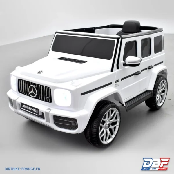 Voiture électrique enfant mercedes benz amg g63 Blanc, photo 2 sur Dirt Bike France