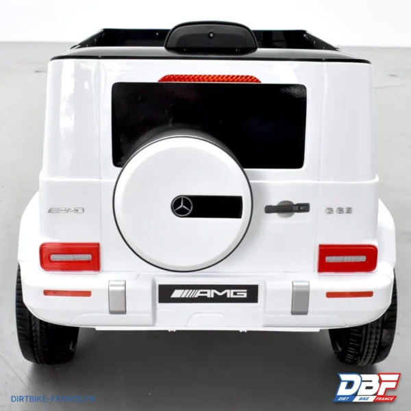 Voiture électrique enfant mercedes benz amg g63 Blanc, photo 4 sur Dirt Bike France
