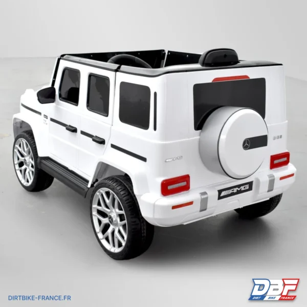 Voiture électrique enfant mercedes benz amg g63 Blanc, photo 6 sur Dirt Bike France