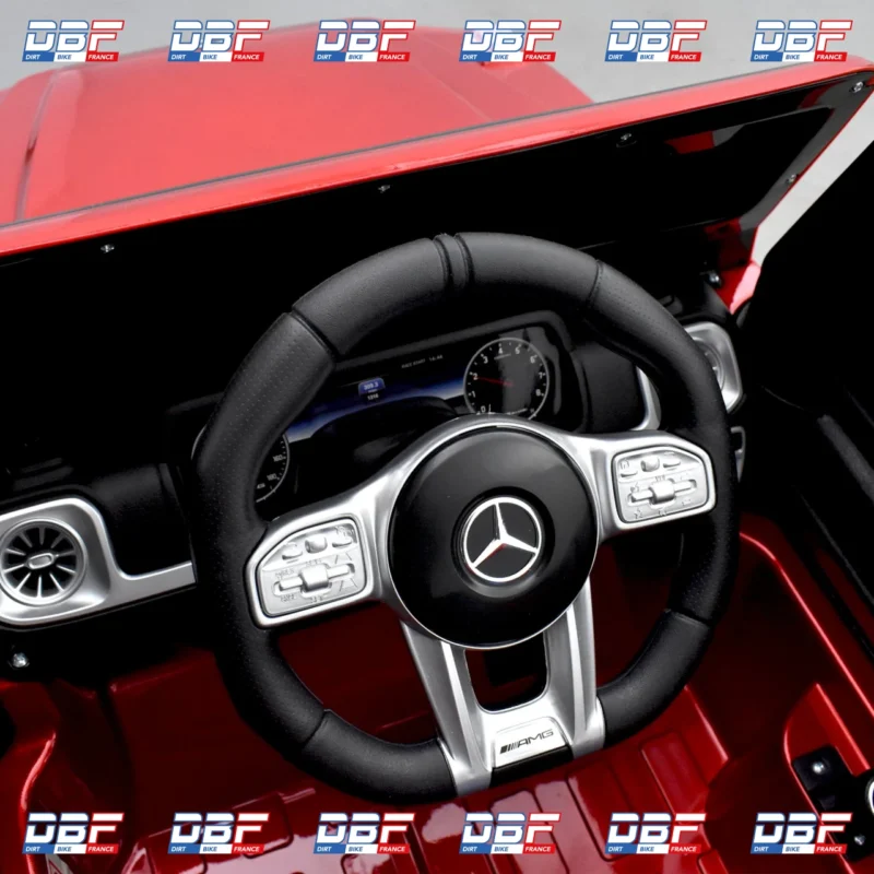 Voiture électrique enfant mercedes benz amg g63 Rouge, Dirt Bike France - Photo N°15