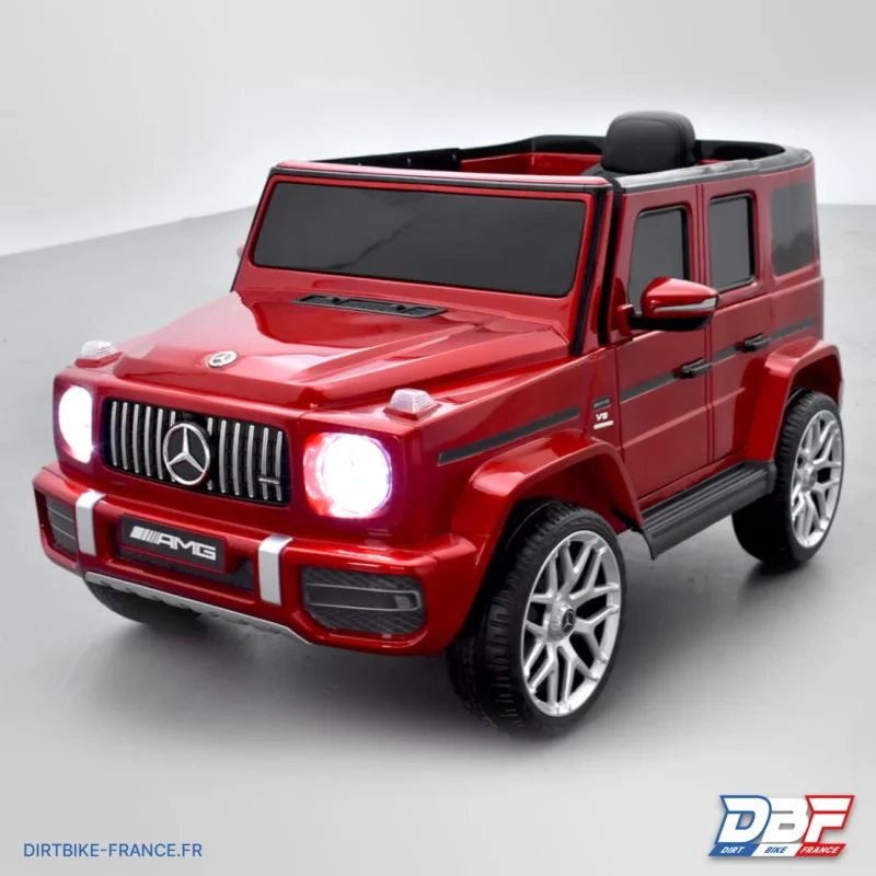 Voiture électrique enfant mercedes benz amg g63 Rouge, Dirt Bike France - Photo N°2