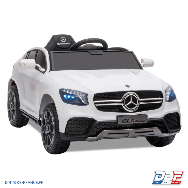 Voiture électrique enfant mercedes concept glc coupé Blanc, Dirt Bike France - Photo N°1