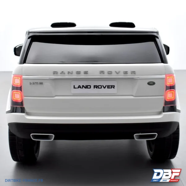 Voiture électrique enfant range rover Blanc, photo 2 sur Dirt Bike France