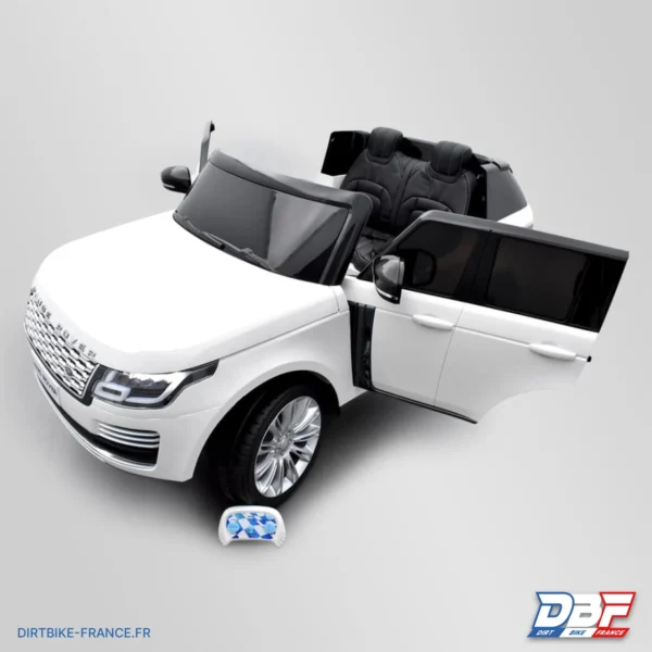 Voiture électrique enfant range rover Blanc, photo 8 sur Dirt Bike France