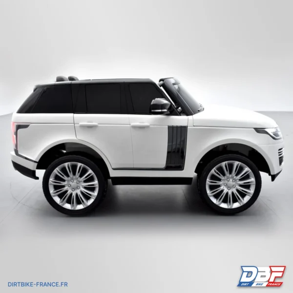 Voiture électrique enfant range rover Blanc, photo 9 sur Dirt Bike France