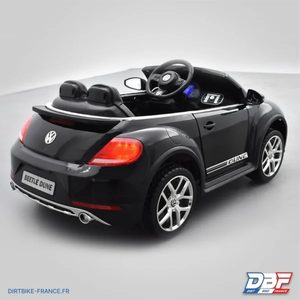 Voiture électrique enfant volkswagen coccinelle dune beetle Noir, photo 3 sur Dirt Bike France