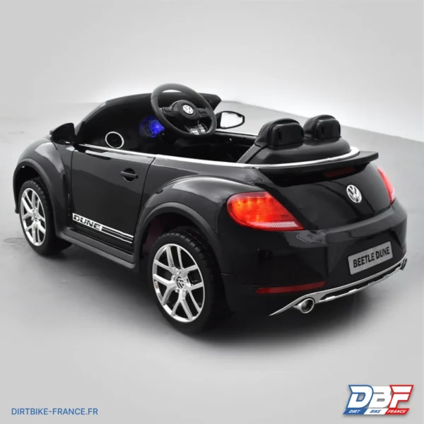 Voiture électrique enfant volkswagen coccinelle dune beetle Noir, photo 4 sur Dirt Bike France