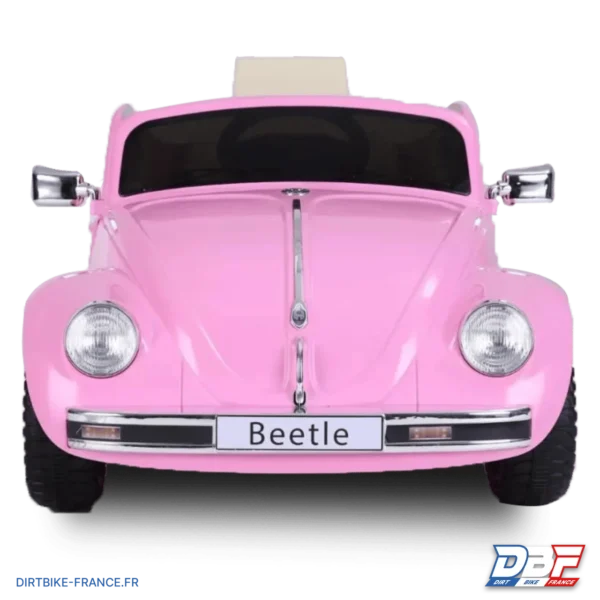 Voiture électrique enfant volkswagen coccinelle version rétro Rose, photo 2 sur Dirt Bike France