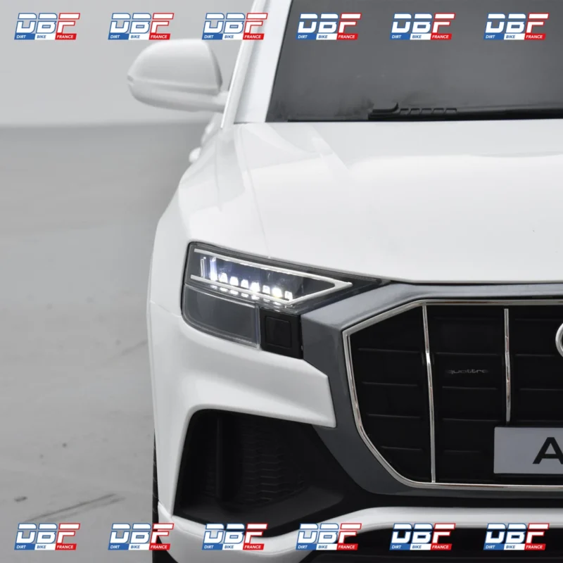 Voiture enfant électrique audi q8 12v Blanc, Dirt Bike France - Photo N°13