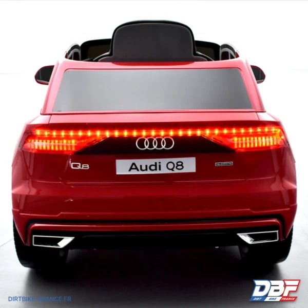 Voiture enfant électrique audi q8 12v Rouge, photo 2 sur Dirt Bike France