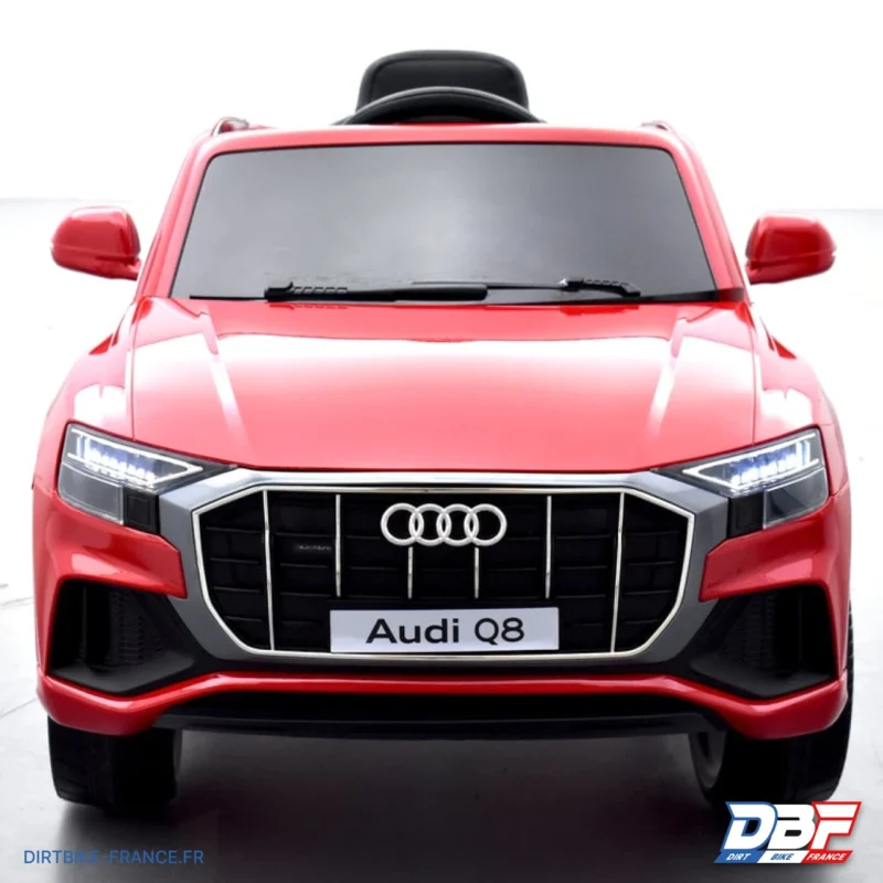 Voiture enfant électrique audi q8 12v Rouge, Dirt Bike France - Photo N°5