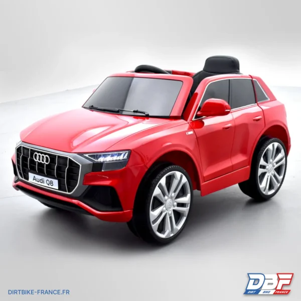 Voiture enfant électrique audi q8 12v Rouge, photo 6 sur Dirt Bike France