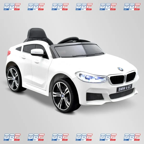 Voiture enfant électrique bmw série 6 gt Blanc Dirt Bike France