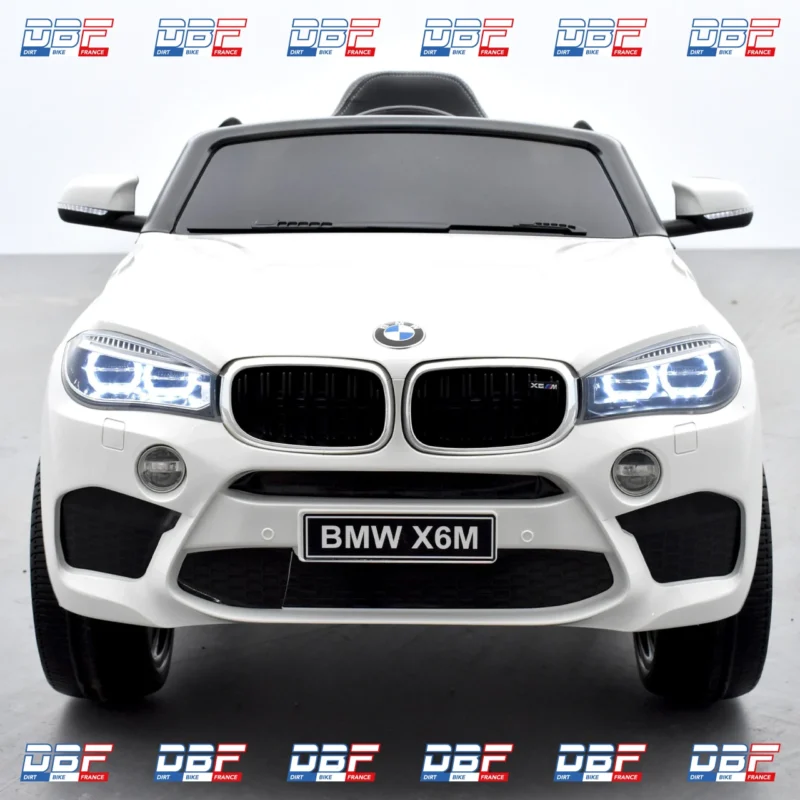 Voiture enfant électrique bmw x6m 1 place Blanc, Dirt Bike France - Photo N°5