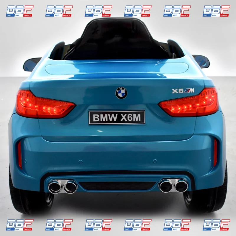 Voiture enfant électrique bmw x6m 1 place Bleu, Dirt Bike France - Photo N°2