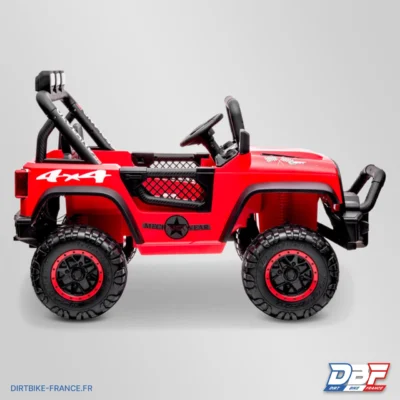 Voiture enfant électrique jeep geoland sport Rouge, photo 3 sur Dirt Bike France