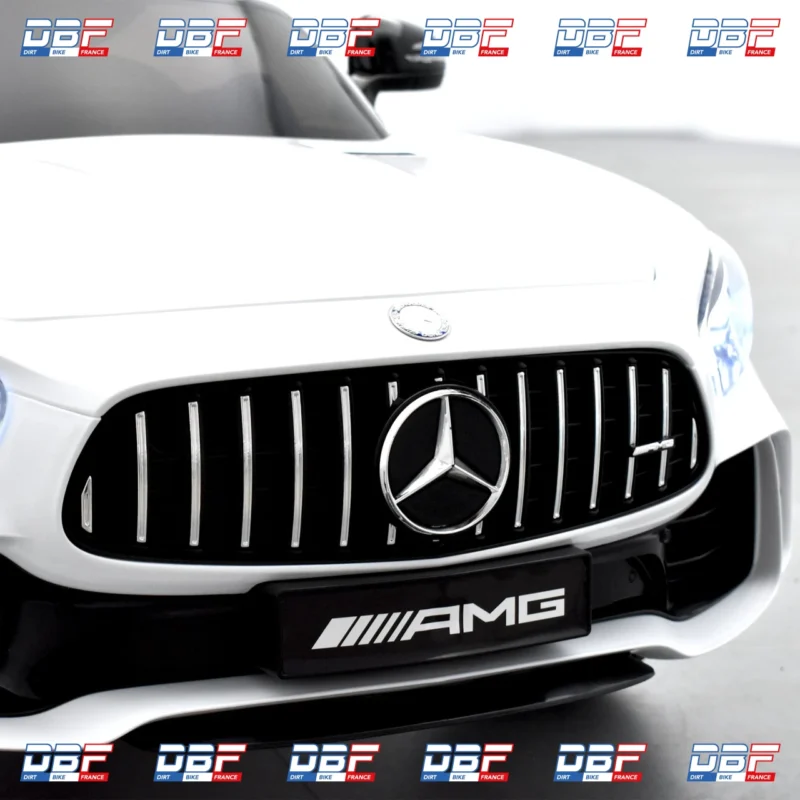 Voiture enfant électrique mercedes amg gtr 12v Blanc, Dirt Bike France - Photo N°12