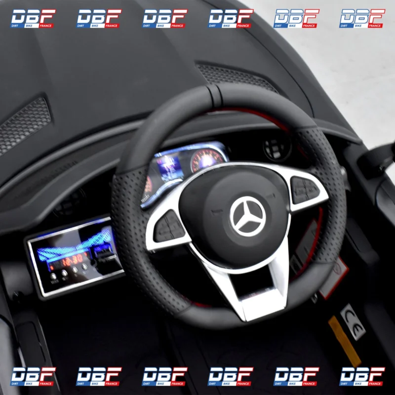 Voiture enfant électrique mercedes amg gtr 12v Noir/Mat, Dirt Bike France - Photo N°15