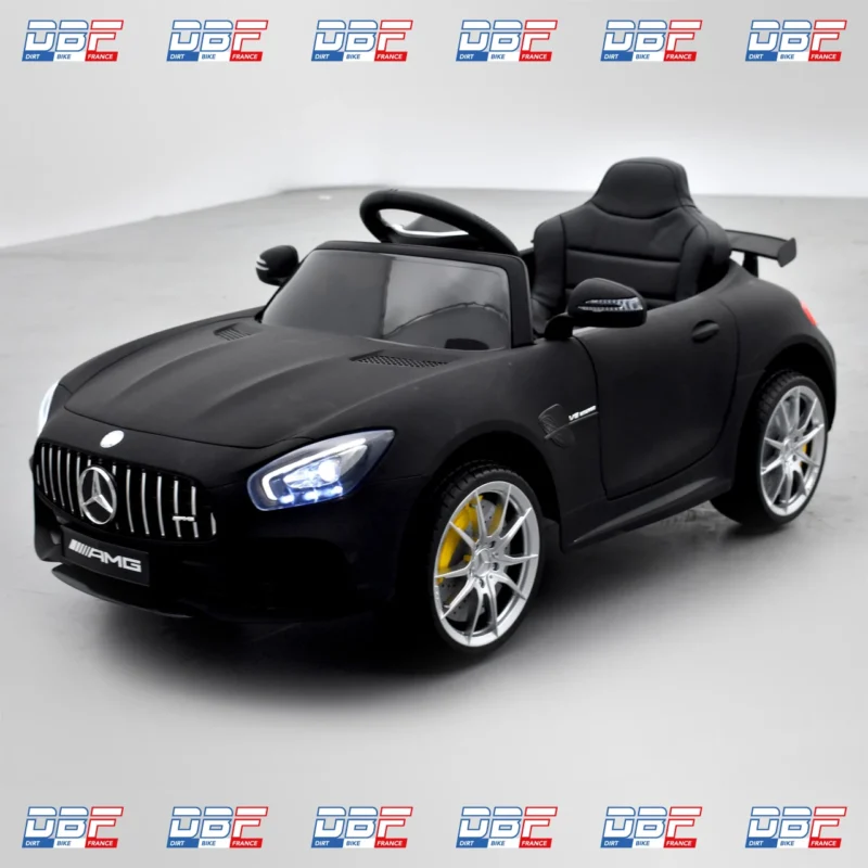 Voiture enfant électrique mercedes amg gtr 12v Noir/Mat, Dirt Bike France - Photo N°2