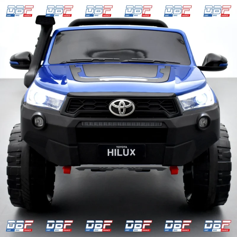 Voiture enfant électrique toyota hilux 24v 2 places Bleu, Dirt Bike France - Photo N°3