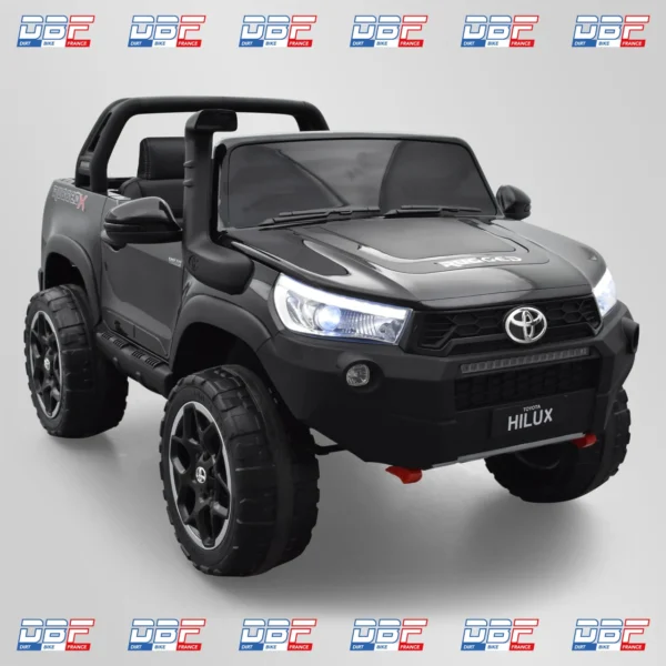 Voiture enfant électrique toyota hilux 24v 2 places Noir Dirt Bike France