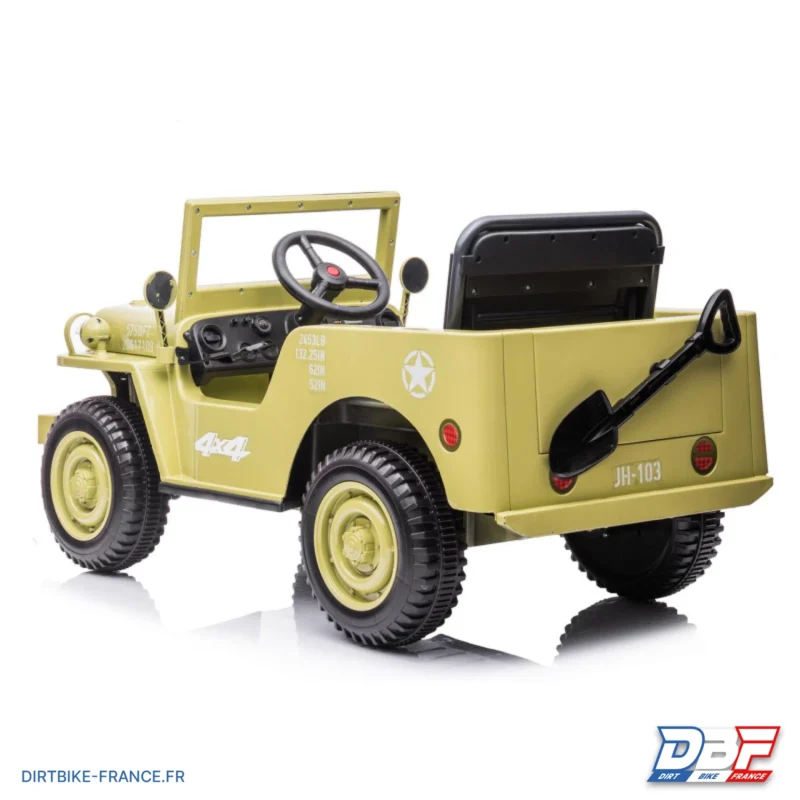 Voiture mini JEEP 12V 1 place, Sable, Dirt Bike France - Photo N°7